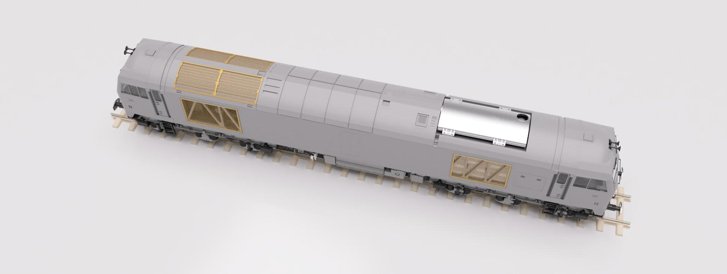 Class 60 Triple Grey Construction 'Steadfast' No.60001 Diesel Locomotive - DCC Sound