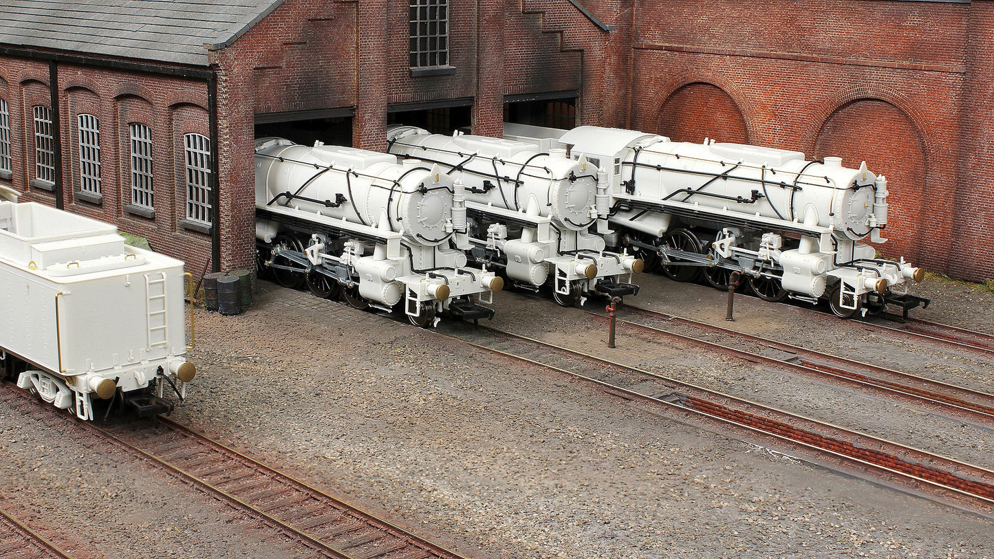 USATC S160 2-8-0 LNER Wartime Light Grey U.S.A on Tender No.1712 Steam Locomotive - DCC Sound