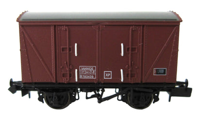 Set of 3 BR 12T Vanwide Ventilated Vans, BR Bauxite (Late)