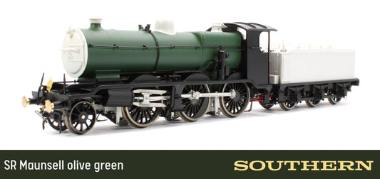 LB&SCR K Class 2-6-0 Southern Maunsell Dark Olive Green No.343 Steam Locomotive