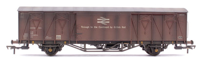 Pre-Owned Custom Weathered 20T VIX Ferry Van , BR Corporate Bauxite (with Ferry Link Logo) B787190