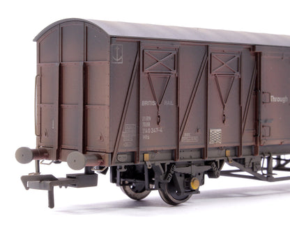 Pre-Owned Custom Weathered 20T VIX Ferry Van , BR Corporate Bauxite (with Ferry Link Logo) B787190