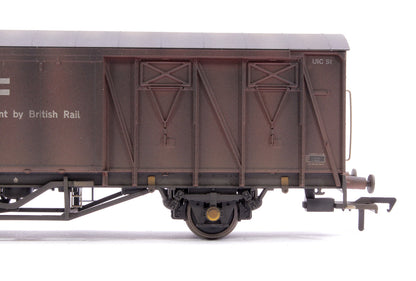 Pre-Owned Custom Weathered 20T VIX Ferry Van , BR Corporate Bauxite (with Ferry Link Logo) B787190