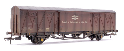 Custom Weathered 20T VIX Ferry Van , BR Corporate Bauxite (with Ferry Link Logo) B786951