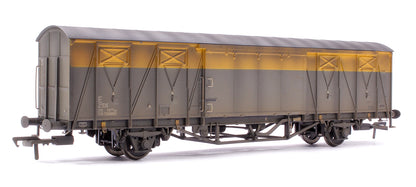 Custom Weathered 20T VIX Ferry Van , Civil Engineers Yellow/Grey DB786980