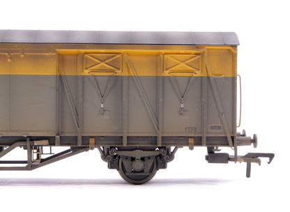 Custom Weathered 20T VIX Ferry Van , Civil Engineers Yellow/Grey DB786980