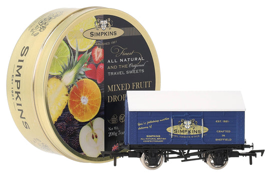 Simpkins Travel Sweets & Confectionery Wagon + Tin of Travel Sweets