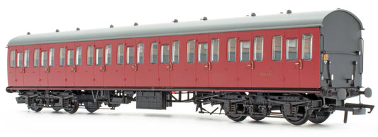 BR Mk1 57' Non-Gangway Coach - T - BR Carmine Red: E46102