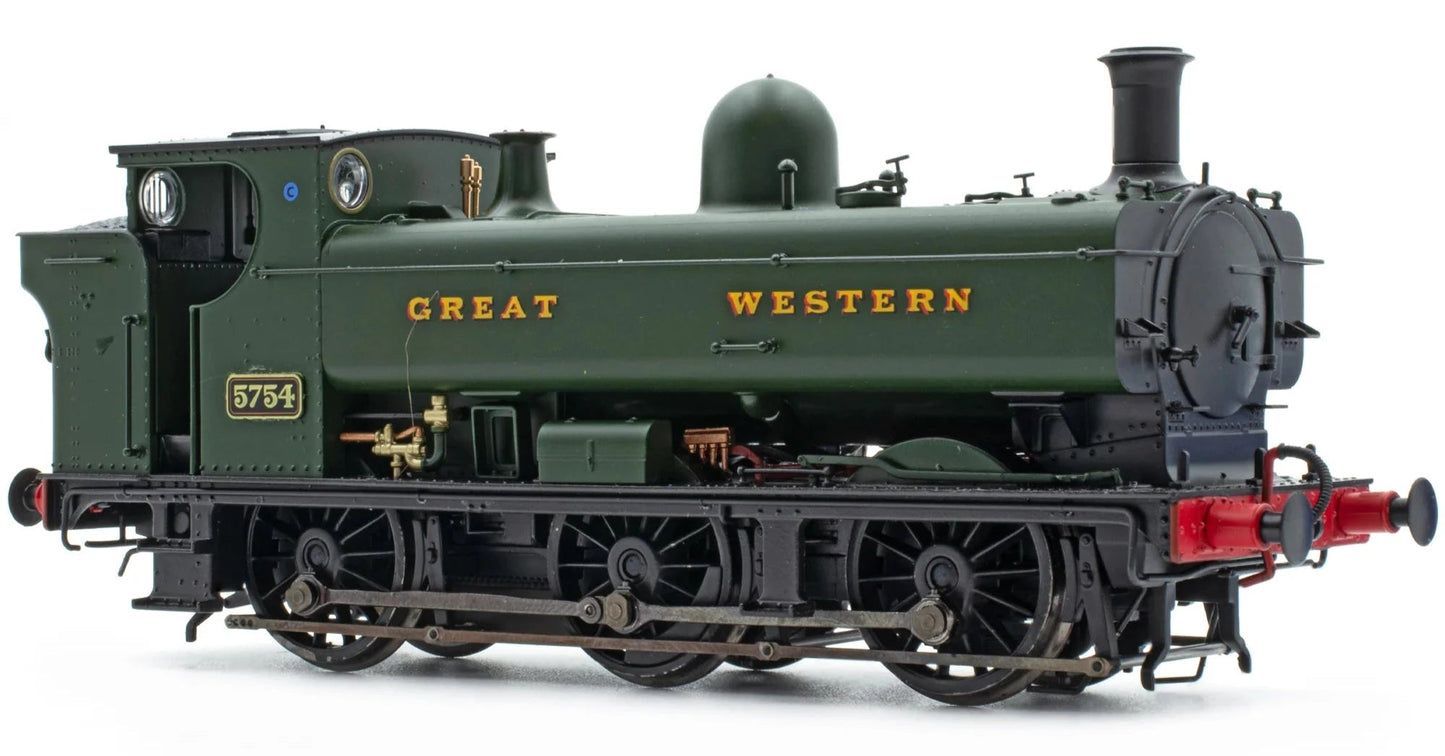 5700 Class 57xx Pannier Tank - GWR Great Western Green 0-6-0 Tank Locomotive No.5754 (DCC Sound)