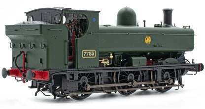 5700 Class 57xx Pannier Tank - GWR Shirtbutton Green 0-6-0 Tank Locomotive No.7755 (DCC Sound)