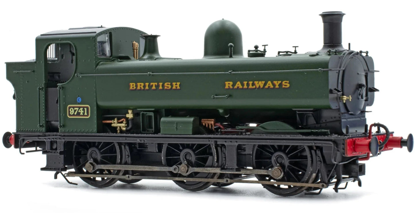 8750 Class Pannier Tank - British Railways Green 0-6-0 Tank Locomotive No.9741 (DCC Sound)