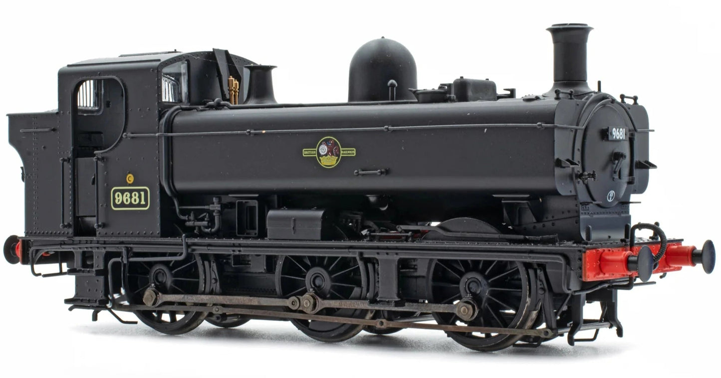 8750 Class Pannier Tank - BR Black Late Crest 0-6-0 Tank Locomotive No.9681 (DCC Sound)