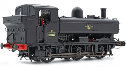 8750 Class Pannier Tank - BR Black Late Crest 0-6-0 Tank Locomotive No.9681 (DCC Sound)