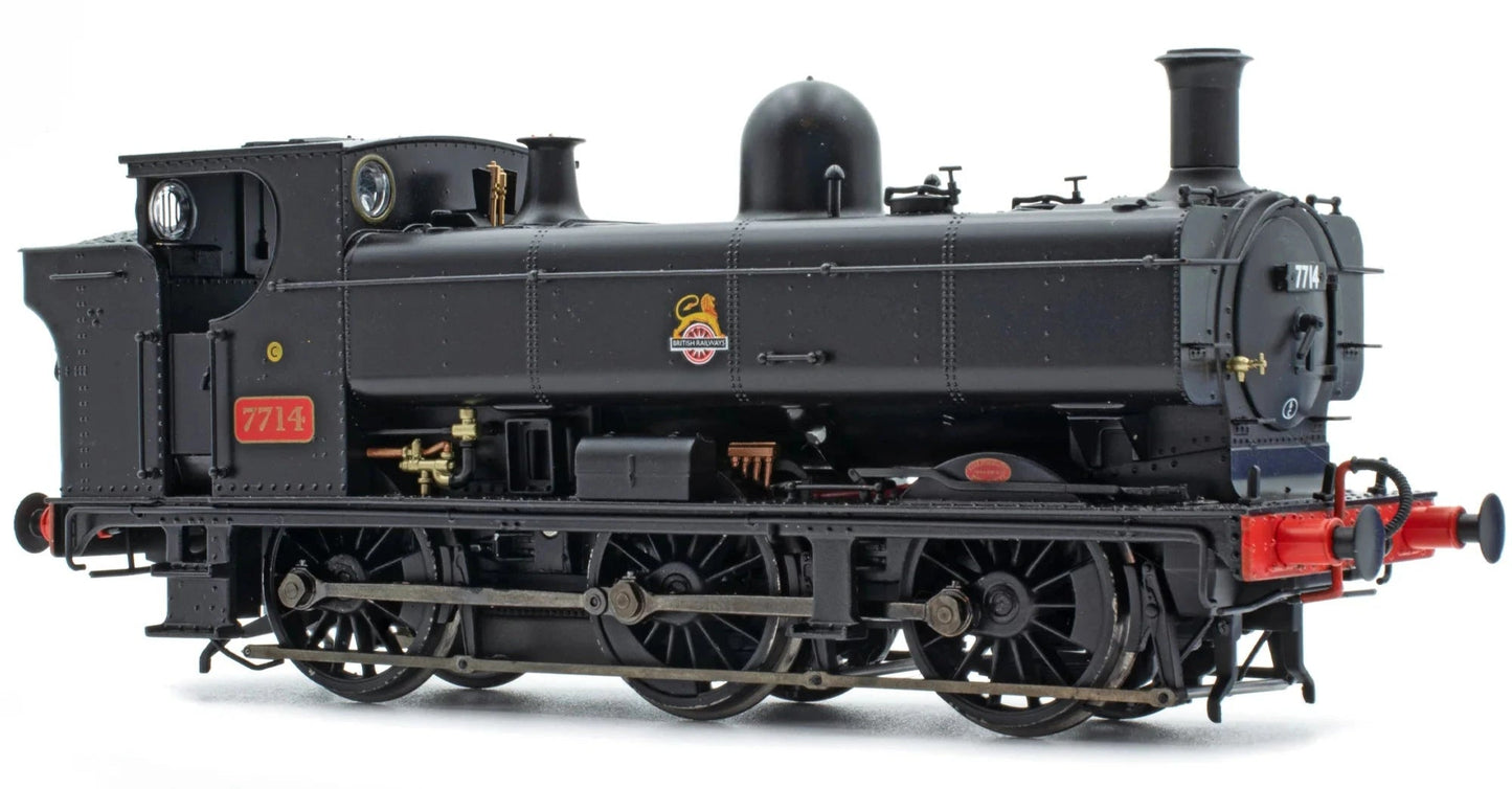 5700 Class 57xx Pannier Tank - BR Black Early Emblem 0-6-0 Tank Locomotive No.7714 (DCC Sound)