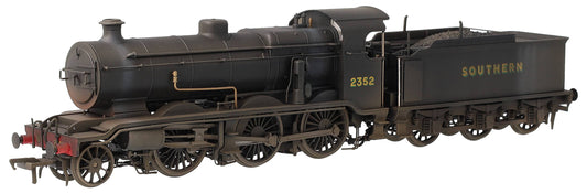 Bespoke Weathered S4102-07 LB&SCR K Class 2-6-0 Southern Bulleid War Time Black No.2352 Steam Locomotive