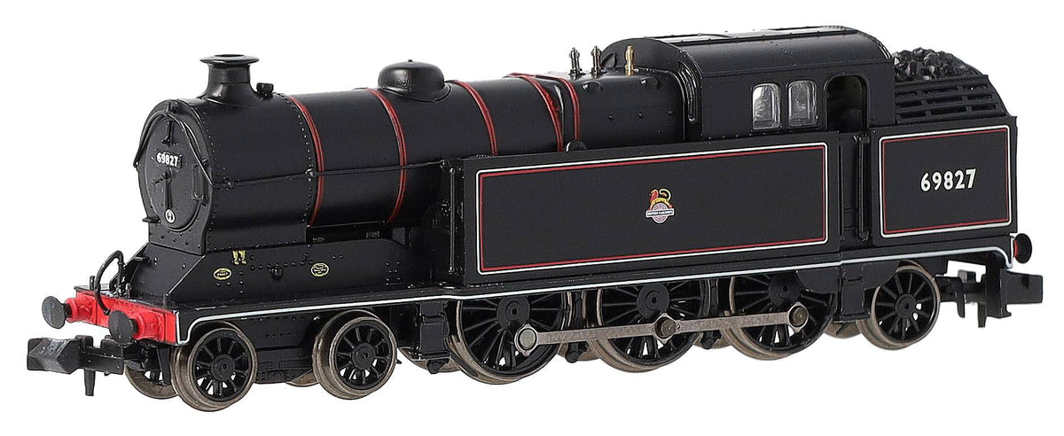 S2104-07 Robinson A5 (GCR Class 9N) 4-6-2 BR Black (Early Emblem) No.69827 Steam Tank Locomotive