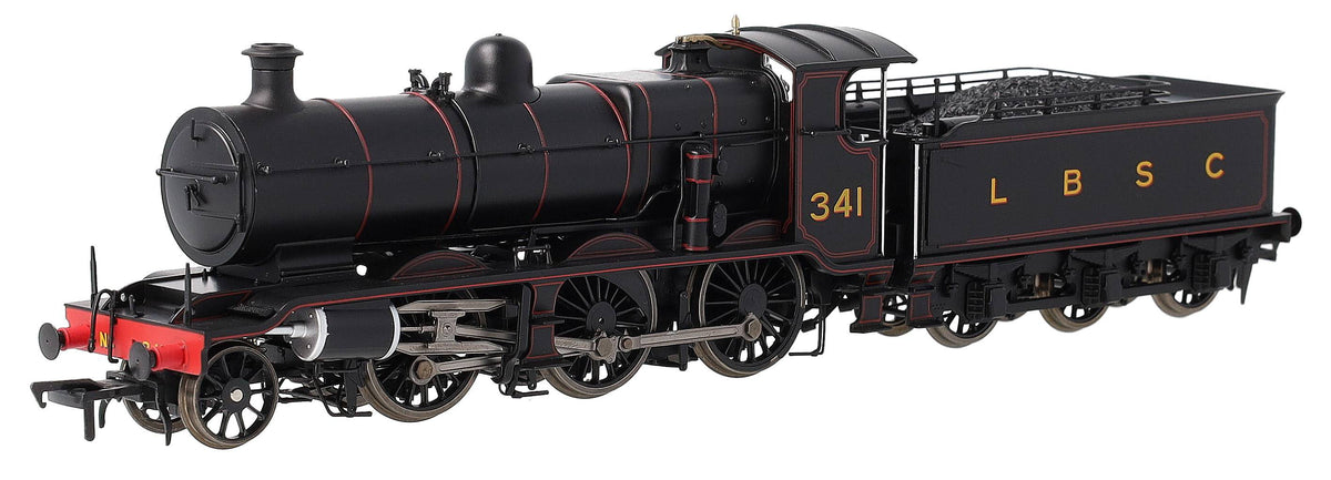 S4102-01 LB&SCR K Class 2-6-0 LBSC Black No.341 Red Lining Steam Locomotive