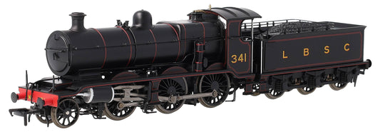 S4102-01 LB&SCR K Class 2-6-0 LBSC Black No.341 Red Lining Steam Locomotive