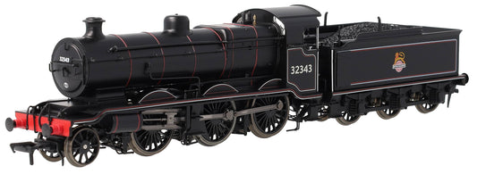 S4102-09 LB&SCR K Class 2-6-0 BR Black Early Emblem No.32343 Steam Locomotive