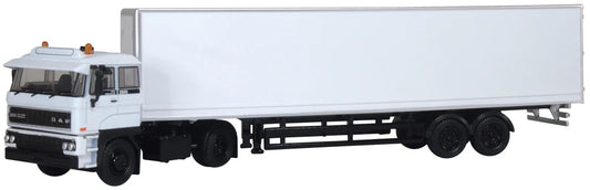 DAF 3300 Short Van Trailer White