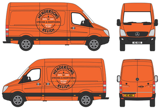 76SP205 Mercedes Sprinter Van 'Henderson's Relish'