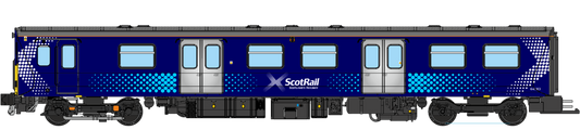 Class 314209 Scotrail Saltire Blue 3 Car EMU Set