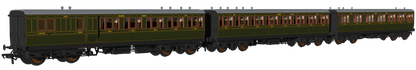 'Evolution' 48' SR Olive Non-Corridor Carriage No.2727, 565 & 5017 Triple Pack