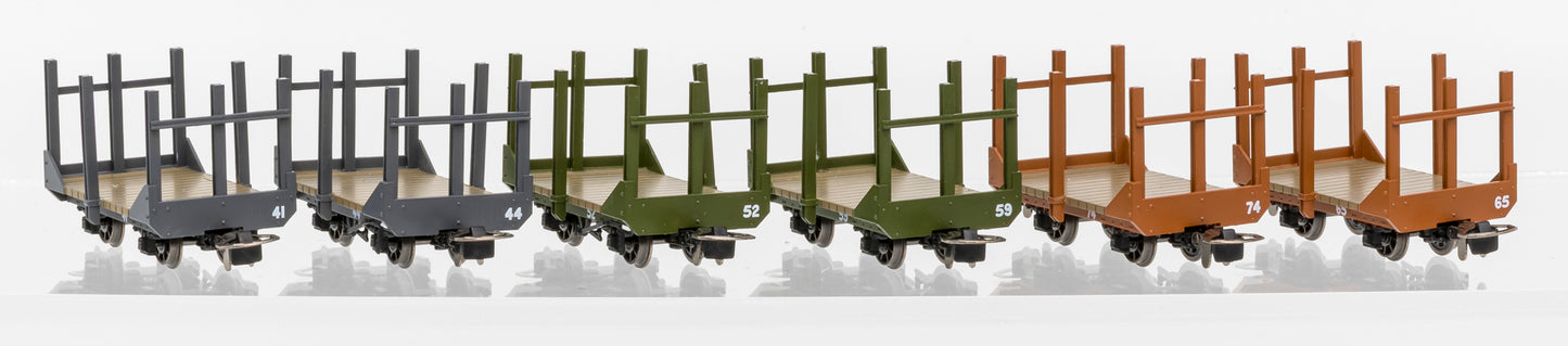 990702 Stake Wagon - Plain Dark Grey No.44