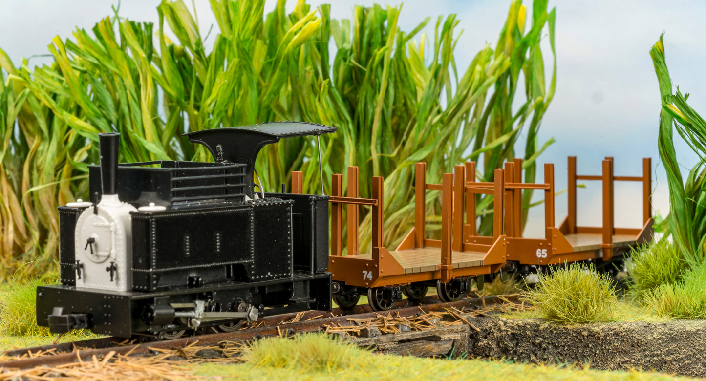 990701 Stake Wagon - Plain Dark Grey No.41