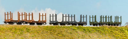 990701 Stake Wagon - Plain Dark Grey No.41