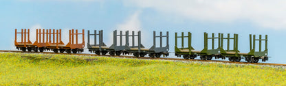 990701 Stake Wagon - Plain Dark Grey No.41