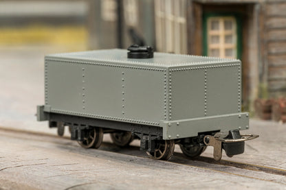 833108 Rectangular Tank - Plain Rusty brown No. 114