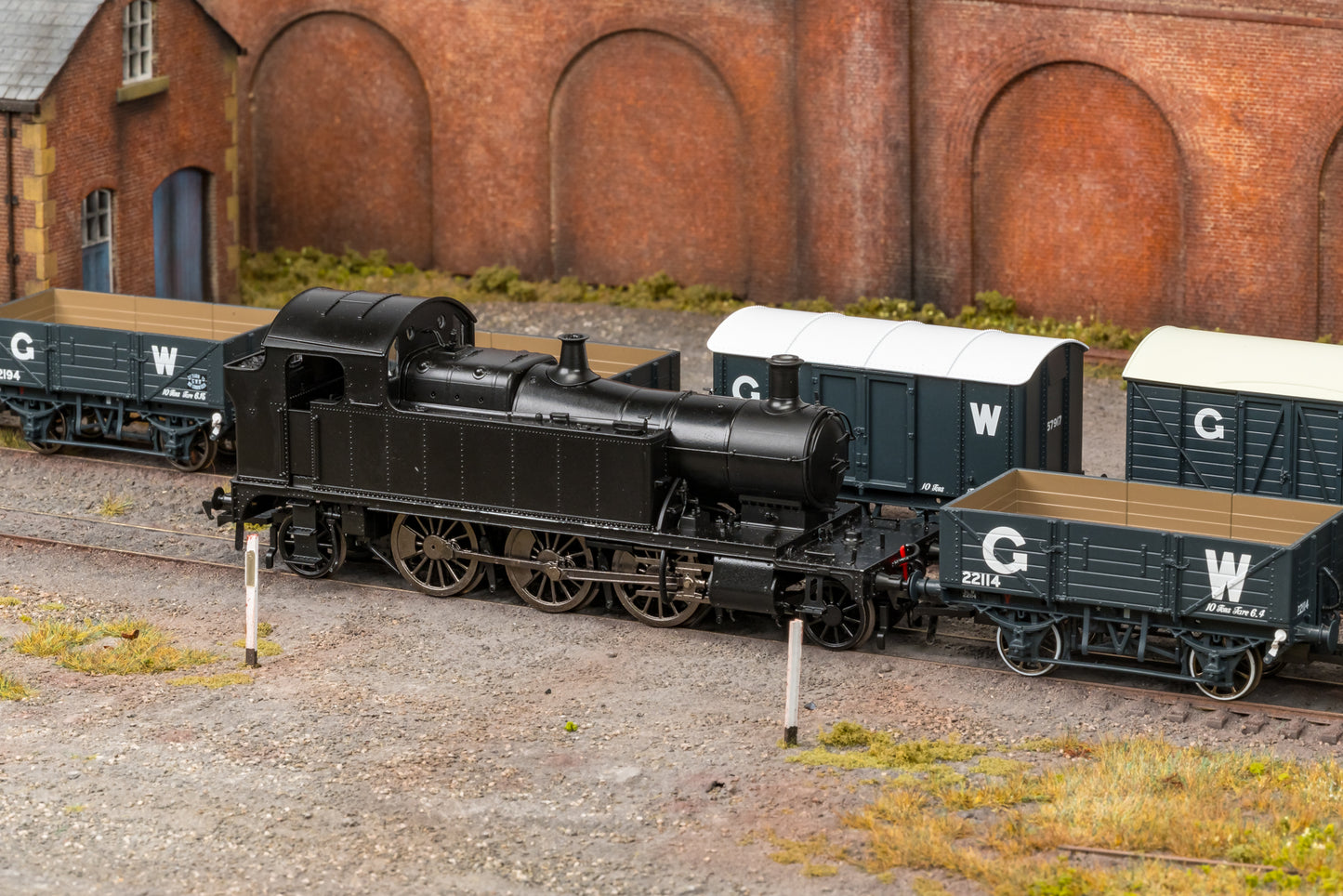 951602 GWR 45xx No.2173 Great Western Lined Green with Garter Crest (pre-WW1) Steam Locomotive - DCC Sound