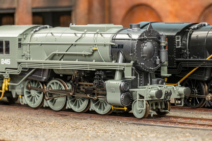 USATC S160 2-8-0 LMS Wartime Dark Grey U.S.A on Tender No.2415 Steam Locomotive - DCC Sound