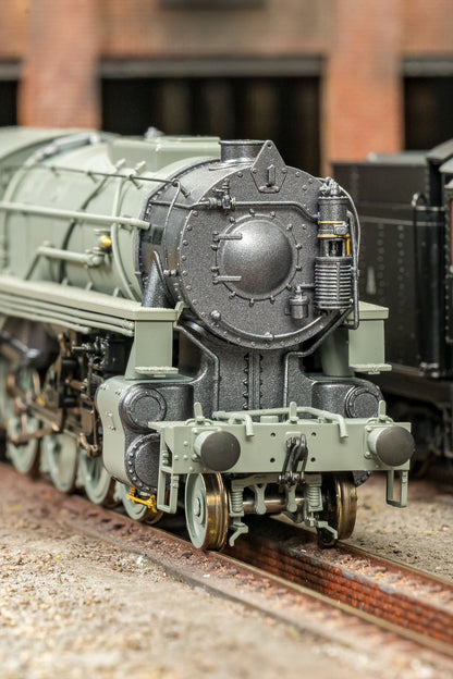 USATC S160 2-8-0 LMS Wartime Dark Grey U.S.A on Tender No.2415 Steam Locomotive