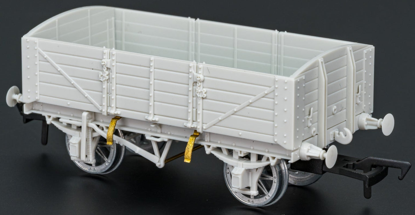 824013 SER/SECR 5-plank 10 ton open wagon - SECR Maunsell Dark Grey No. 8875