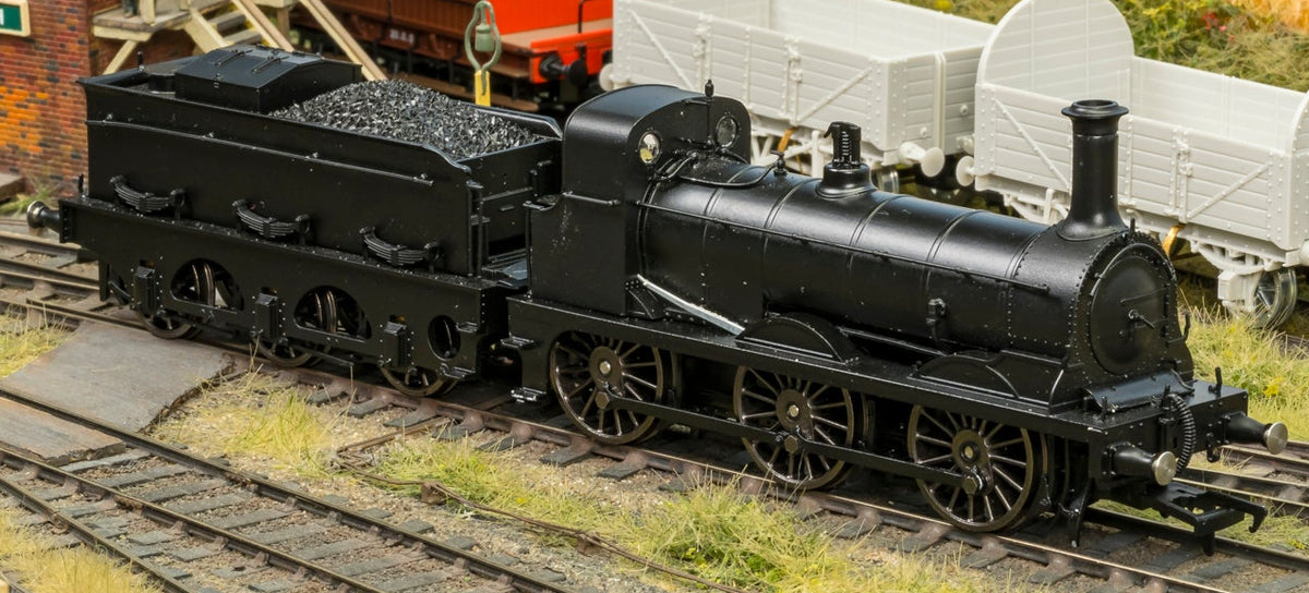 825503 SER O Class 0-6-0 No.80 SER Lined Black (Red and Yellow Lining) Steam Locomotive - DCC Sound