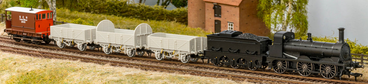 825503 SER O Class 0-6-0 No.80 SER Lined Black (Red and Yellow Lining) Steam Locomotive - DCC Sound