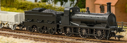 825502 SER O Class 0-6-0 No.378 SER Lined Black (Red Lining) Steam Locomotive - DCC Sound