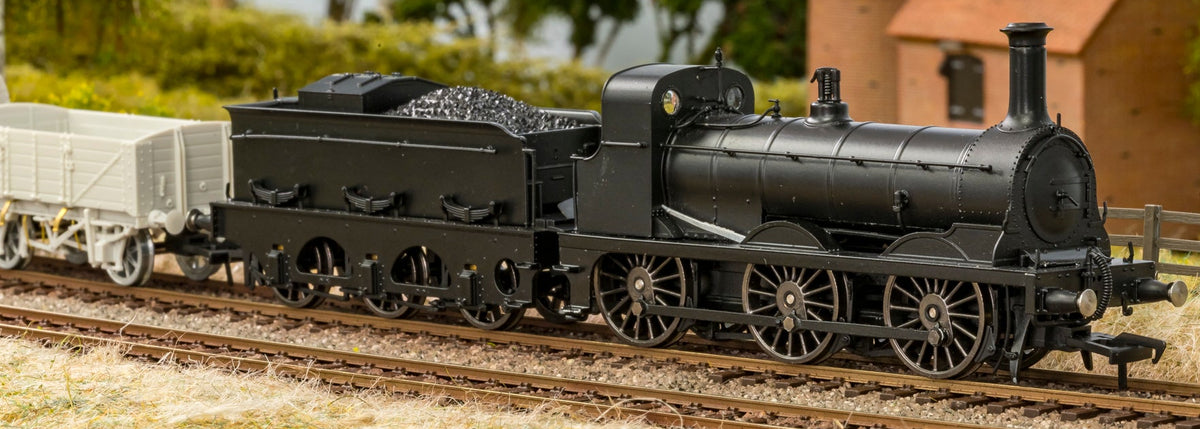 825503 SER O Class 0-6-0 No.80 SER Lined Black (Red and Yellow Lining) Steam Locomotive - DCC Sound