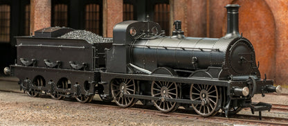 825503 SER O Class 0-6-0 No.80 SER Lined Black (Red and Yellow Lining) Steam Locomotive - DCC Sound