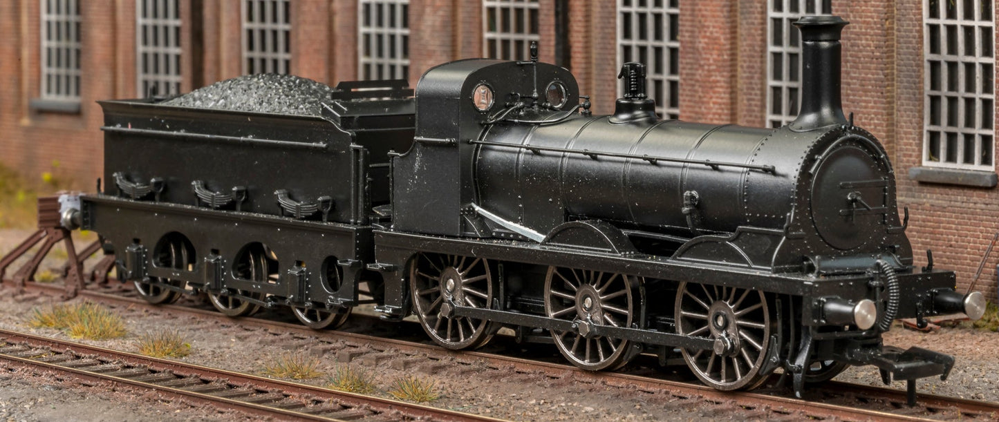825502 SER O Class 0-6-0 No.378 SER Lined Black (Red Lining) Steam Locomotive - DCC Sound
