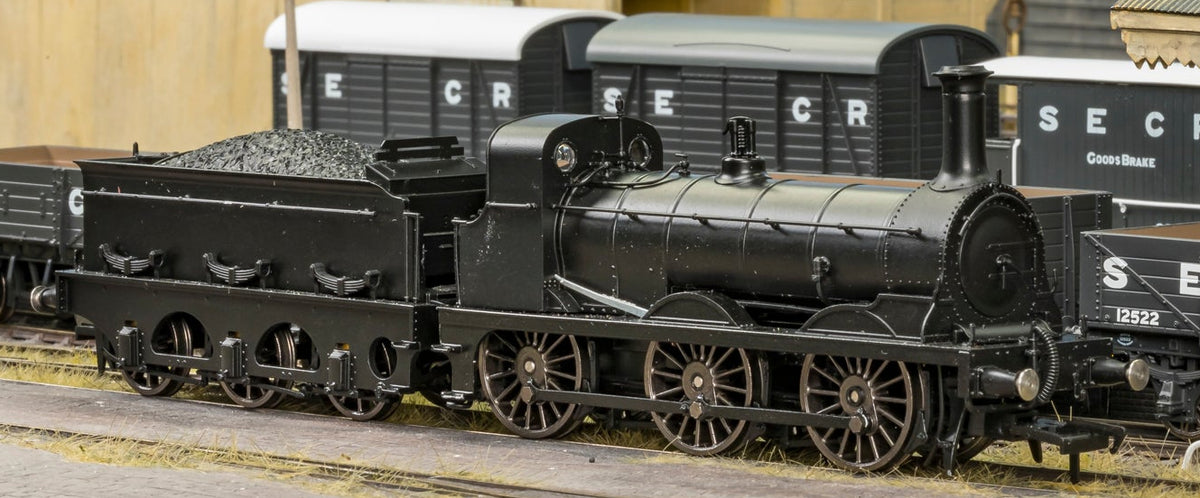 825503 SER O Class 0-6-0 No.80 SER Lined Black (Red and Yellow Lining) Steam Locomotive - DCC Sound