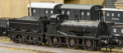 825003 SER O Class 0-6-0 No.80 SER Lined Black (Red and Yellow Lining) Steam Locomotive