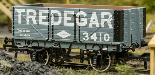 967261 7 Plank 1907 Railway Clearing House Private Owner Open Wagon Tredegar No.3410