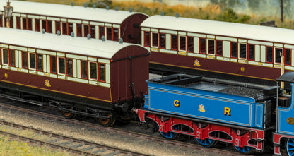 978107 ‘Evolution’ 48’ Caledonian Railway Purple Madder and White No.610, 438 & 152 Triple Pack