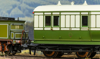 978118 ‘Evolution’ 48’ Highland Railway Green and White Full brake No.70