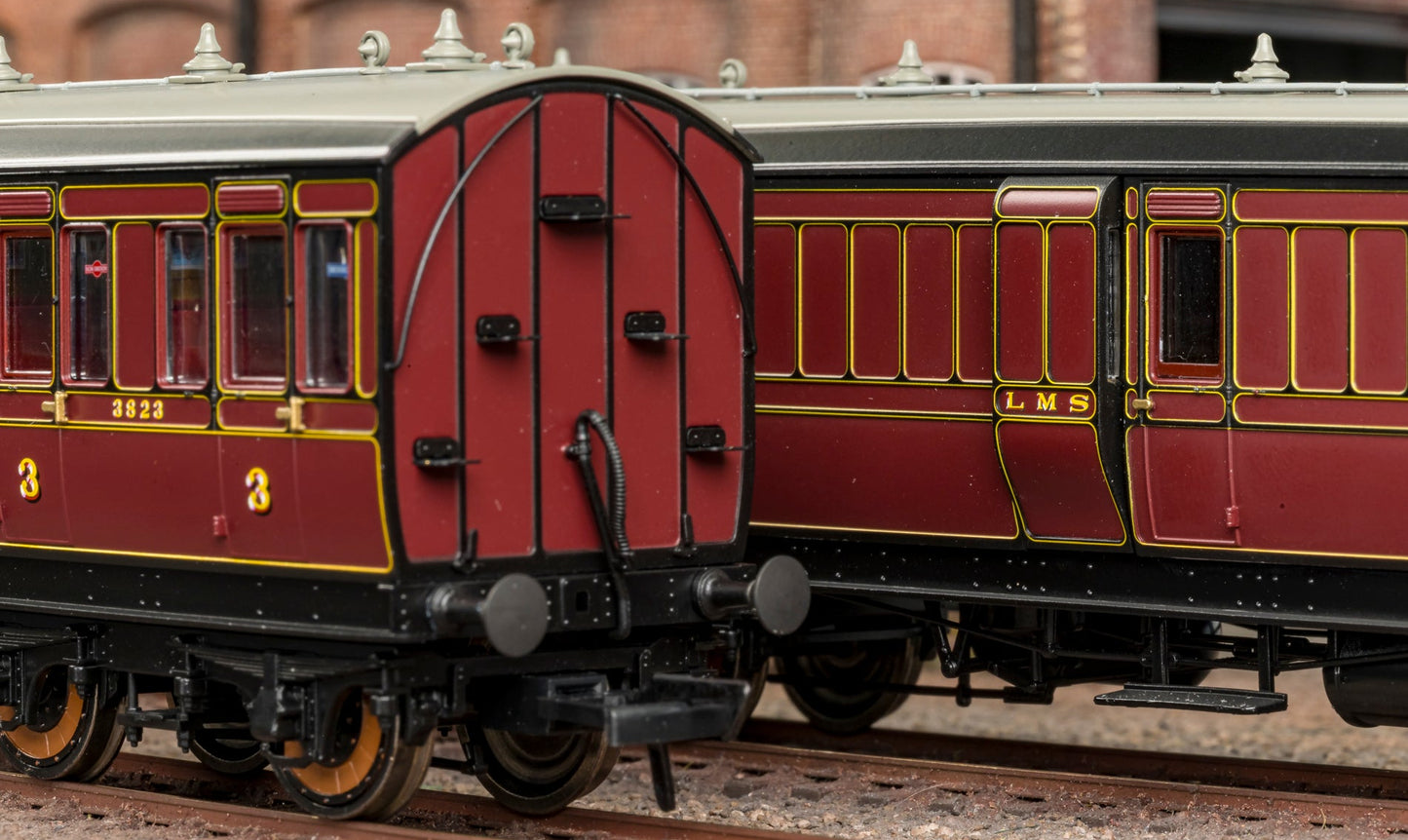 978155 ‘Evolution’ 48’ LMS Period 1 No.1466, 1486 & 3823 Triple Pack