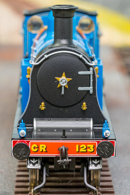 Caledonian Railway Single 4-2-2 Caledonian Blue No.123 (Railtour Condition) Steam Locomotive