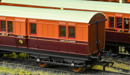 978140 ‘Evolution’ 48’ Lancashire and Yorkshire Railway Brown & Umber Composite No.454